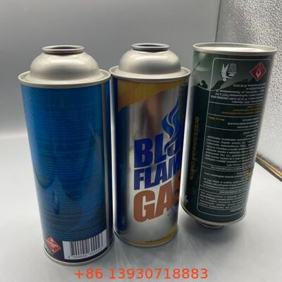 Le fer blanc vide d'aérosol de barre de la haute pression 18-21 de gaz de cassette peut 65mm 57mm
