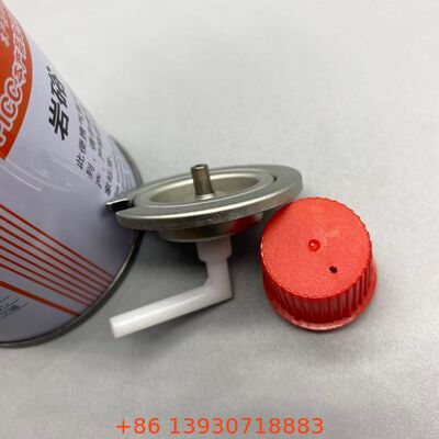 Valve à gaz de butane à aérosol à débit continu et étanche à fuite, d'un pouce, avec couvercle pour un stockage sûr