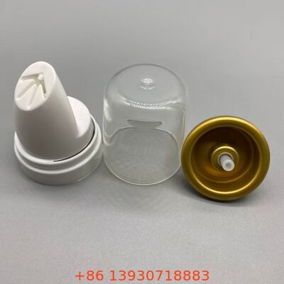 Valve aérosol pour mousse à cheveux inversée avec aluminium résistant à la corrosion et fonctionnalité à 360 degrés pour une distribution de mousse continue et douce