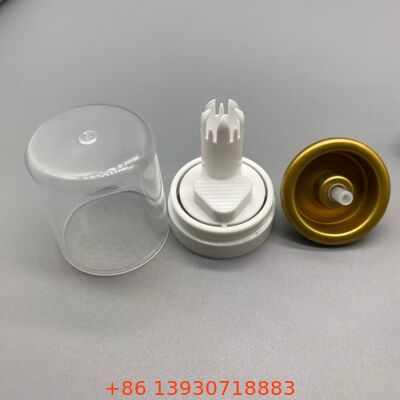 Valve aérosol en aluminium résistant à la corrosion à distribution inversée pour mousse à raser et mousse coiffante
