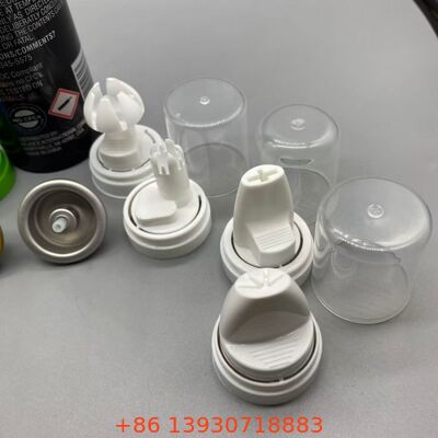Valve aérosol en aluminium résistant à la corrosion à distribution inversée pour mousse à raser et mousse coiffante