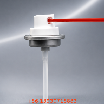 Valve d'aérosol métallique de précision à quatre trous courant haute pression pour le nettoyage du carburateur en une pouce