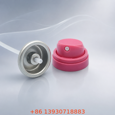 Valve aérosol à brouillard continu de 53 mm pour les systèmes de pulvérisation corporelle de déodorant sans parfum