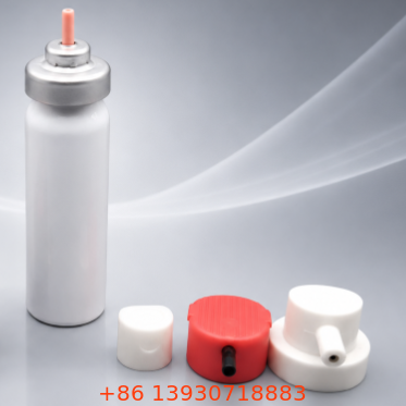 Bouchon de montage en aluminium de 20 mm, valve de distribution continue avec système d'actionneur configurable pour spray au poivre