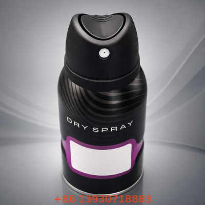 Valve pour spray corporel déodorant à séchage rapide, étanche et anti-obstruction avec distribution en aérosol