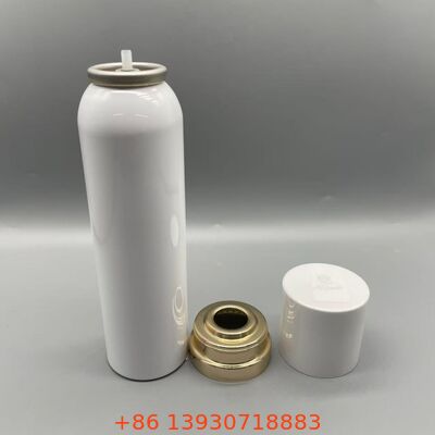 Sac de canette en aluminium sur valve pour emballage cosmétique corporel personnel quotidien et utilisation en spray continu