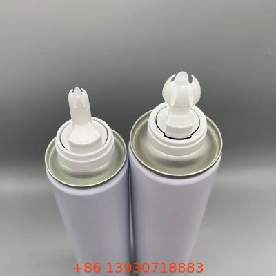 Capuchon de distribution de crème de haute précision, actionneur de pulvérisation d'aérosol, boîte en fer blanc pour emballage alimentaire et cosmétique en aérosol
