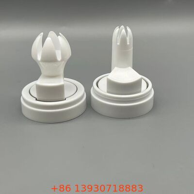 Capuchon de distribution de crème de haute précision, actionneur de pulvérisation d'aérosol, boîte en fer blanc pour emballage alimentaire et cosmétique en aérosol