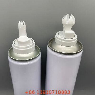 Capuchon de distribution de crème de haute précision, actionneur de pulvérisation d'aérosol, boîte en fer blanc pour emballage alimentaire et cosmétique en aérosol
