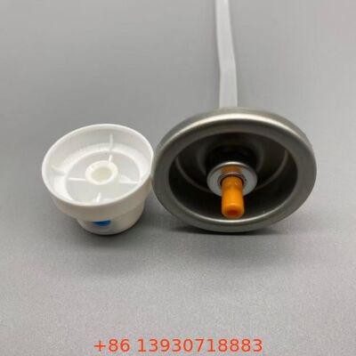 Vanne d'aérosol de spray lustrant pour cheveux de précision avec pulvérisation uniforme, acier inoxydable résistant à la corrosion et conception anti-colmatage