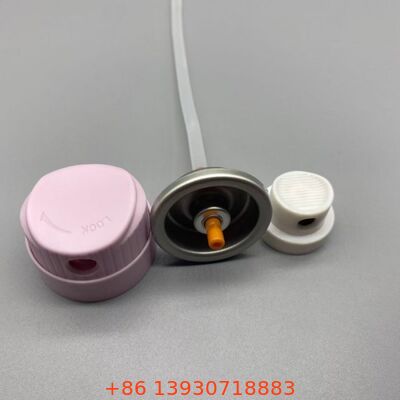 Vanne d'aérosol pour spray lustrant capillaire à brume ultra-fine avec conception anti-colmatage et joint étanche