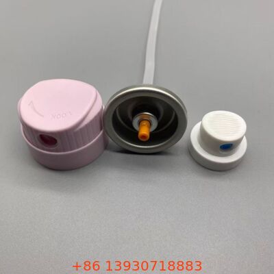 Distributeur sous pression pour brillance capillaire, valve aérosol pour lustrant capillaire pour l'emballage de sprays de finition pour soins capillaires en salon de beauté