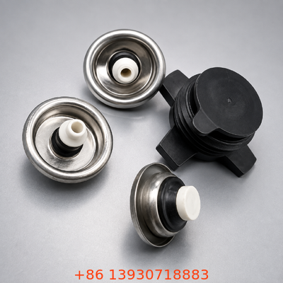 Valve aérosol en mousse PU pressurisée avec conception à tige courte mâle pour la distribution de mousse de polyuréthane d'un pouce