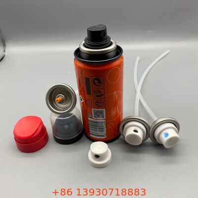 Vanne d'aérosol pour colle à cheveux avec brume de précision, construction résistante aux produits chimiques et joint étanche pour le coiffage professionnel