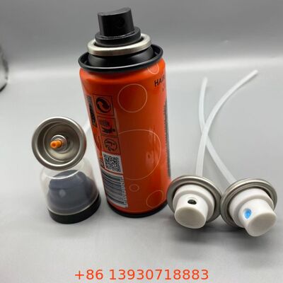 Aérosol de colle à cheveux à pulvérisation continue avec buse anti-colmatage à brume de précision et conception résistante aux produits chimiques