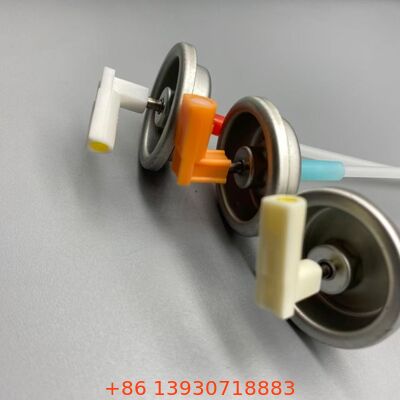 One Inch Plastic Stem Metering Valve, Aerosol Metered Dosing Valve For Daily Chemical Aerosol Packaging, Precise Fixed Dosage And Stable Spraying Usage