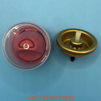 Premium Inverted Aluminum Aerosol Valve Ideal for Professional Styling Products