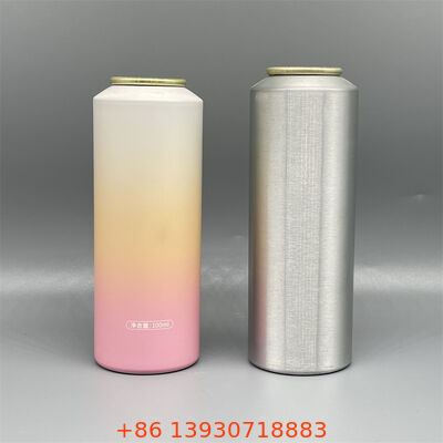 Boîte d'aérosol en aluminium de taille personnalisée avec une construction imperméable et des propriétés de barrière supérieures