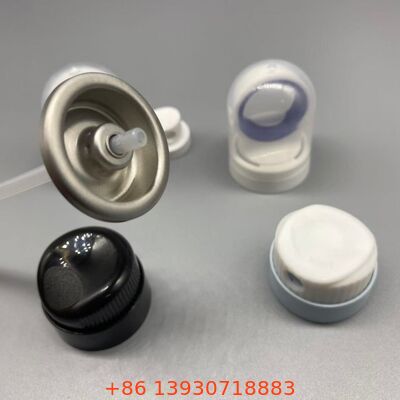 Valve de protection solaire à aérosol avec buse résistante aux obstructions, joint étanche et fonctionnement à 360 degrés pour les produits de pulvérisation solaire