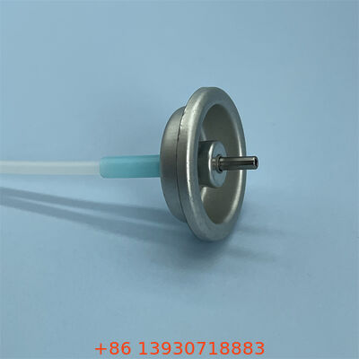 Valve à mesure d'aérosol avec sortie de 25 mcl à 400 mcl pour un système de distribution de dose de précision doté d'une tige métallique et d'une construction résistante aux produits chimiques