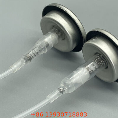 Pompe de pulvérisation aérosol en aluminium-plastique de 1 pouce pour flacons avec pulvérisateur à brume fine pour usage cosmétique et pharmaceutique