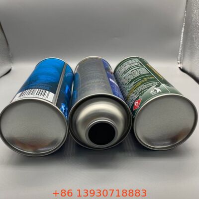 Cartouche de gaz de butane rechargeable de qualité supérieure en fer blanc de 65 mm pour poêles de camping et cuisine en plein air