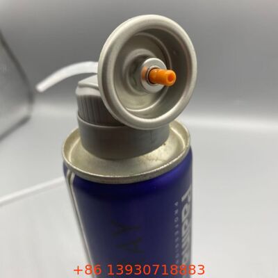 Valve aérosol de pulvérisation de l'éclat des cheveux durable avec acier inoxydable résistant à la corrosion et buse de brouillard ultra-fin pour les pulvérisateurs de coiffure professionnels