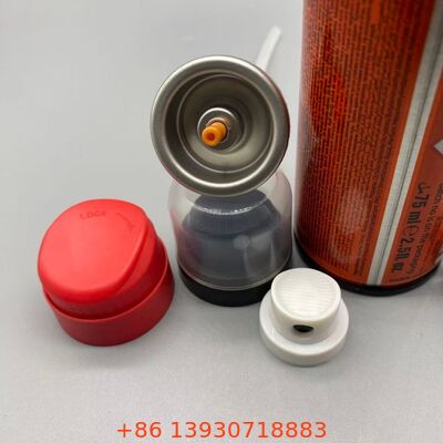 Aérosol de colle à cheveux à pulvérisation continue avec buse anti-colmatage à brume de précision et conception résistante aux produits chimiques