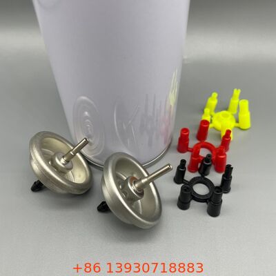 Valve de recharge universelle pour briquet au butane avec construction durable et débit de gaz optimisé