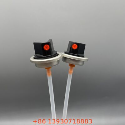 Vanne aérosol mâle personnalisée de 2,5 cm et vanne de peinture en aérosol pour la fabrication professionnelle de peinture en aérosol